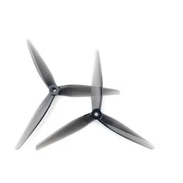HQProp 8X4X3 Grey(1CW+1CCW)-Poly Carbonate Triblade Propeller image 1