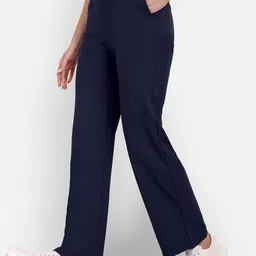 Next One Tailored Straight Fit High-Rise Easy Wash Trousers image 2