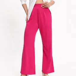 DressBerry Women Elevated Basics Flared Trouser-image-97
