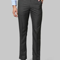 Raymond Men Grey Formal Trouser image 1