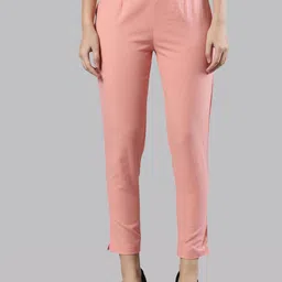 Femmora Women Comfort Mid Rise Cigarette Trouser-image-73