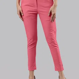 Femmora Women Comfort Cropped Chinos-image-55