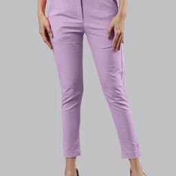 Femmora Women Comfort Regular Fit Chinos Trousers-image-45