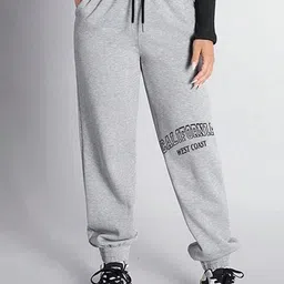SAAHASAM Women Printed Relaxed Joggers Trousers-picture-21