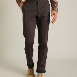 Indian Terrain Men Brooklyn Mid Rise Slim Fit Cotton Chinos Trousers-picture-7