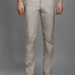 Louis Philippe Sport Men Slim Fit Pleated Trousers-picture-35
