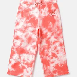 United Colors of Benetton Girls Tie And Dye Cotton Track Pants-image-13