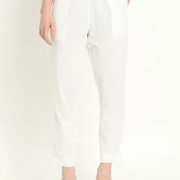 SKYTICK Women Relaxed Regular Fit Mid-Rise Cotton Trouser-picture-36