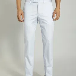 Indian Terrain Men Brooklyn Slim Fit Mid Rise Trousers-picture-26