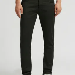 ROCKING SWAMY Men Smart Slim Fit Cotton Trousers-image-21