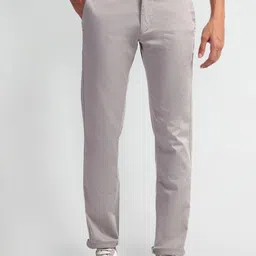 Arrow Sport Men Slim Fit Mid-Rise Trousers-image-79