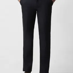 Van Heusen Men Slim Fit Mid-Rise Formal Trousers-image-45