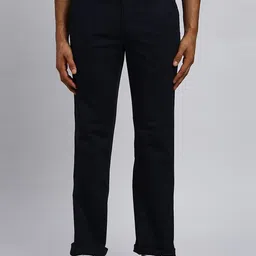ColorPlus Men Tailored Fit Mid-Rise Regular Trousers-image-21