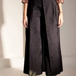 Pink Fort Women Tailored Trousers-image-24