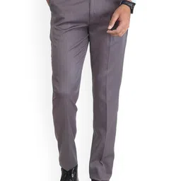 FUBAR Men Relaxed Easy Wash Formal Trousers-image-72