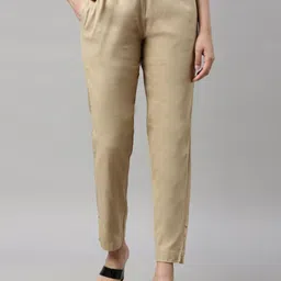 GOLDSTROMS Women Mid Rise Trousers-image-84