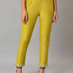 W Women Mid-Rise Slim Fit Cigarette Trouser-picture-22