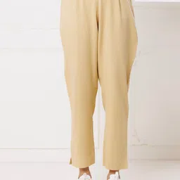 INDIANIC Women Smart High-Rise Trousers-picture-38