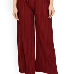 Gladly Women Relaxed Loose Fit High-Rise Trousers-image-19