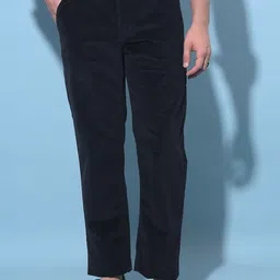 Crimsoune Club Men Original Mid-Rise Straight Fit Cotton Formal Trousers-picture-26