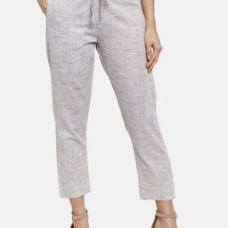 Aarsha Women Printed Relaxed Straight Leg Trousers-picture-19