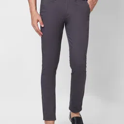 GIORDANO Men Mid-Rise Slim Fit Chinos Trousers-image-47