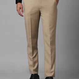 Louis Philippe Men Mid-Rise Slim Fit Formal Trousers-picture-39