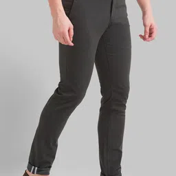 Parx Men Grey Tapered Fit Trousers image 2