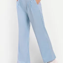 Next One Women Smart High-Rise Flared Trousers image 4
