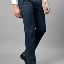 Cantabil Men Mid-Rise Formal Trousers image 5
