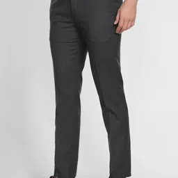 FUBAR Men Relaxed Mid-Rise Easy Wash Formal Trousers image 2
