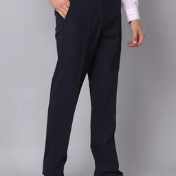 Cantabil Men Mid-Rise Formal Trousers image 2