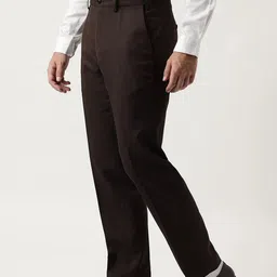 Marks & Spencer Men Mid-Rise Formal Trousers image 2