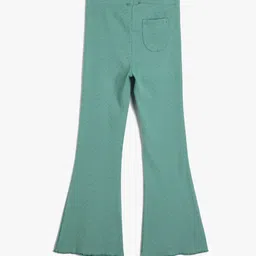 Koton Girls High-Rise Bootcut Trouser image 2
