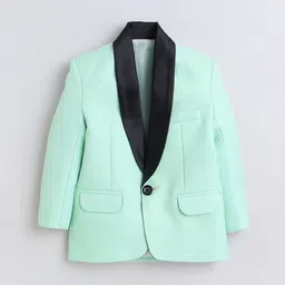 Jeetethnics Boys Shawl Collar Silk Cotton Tuxedo 3 Piece Suit image 5