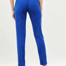 SALT ATTIRE Women Tailored Mid-Rise Trousers image 2
