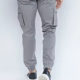 MARK & ALBERT Men Urban Slim Fit Cotton Jogger image 4