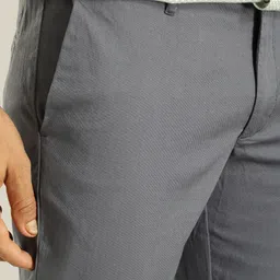 Indian Terrain Men Brooklyn Slim Fit Trousers image 2