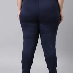 Go Colors Women Plus Size Tailored Tapered Fit Trousers image 4
