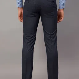 Cantabil Men Textured Formal Trouser image 4