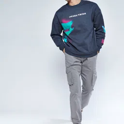 MARK & ALBERT Men Urban Slim Fit Cotton Jogger image 5