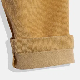 U.S. Polo Assn. Kids Boys Beige Corduroy Trousers image 5