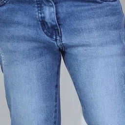 Peppermint Girls Smart Slim Fit Clean Look Mid Rise Stretchable Jeans image 4