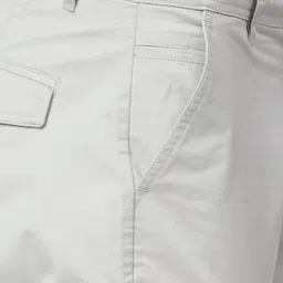 Thomas Scott Men Smart Slim Fit Easy Wash Cargos Trousers image 2