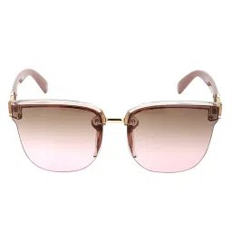 Carlton London Women Regular Lens Rectangular Sunglasses (A3074-Light Brown)-image-33