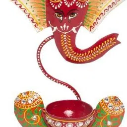 Lord Ganesha T- Light Candle Stand Iron 1 - Cup Tealight Holder Iron 1 - Cup Tealight Holder-image-37
