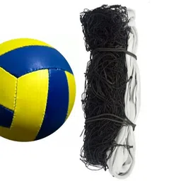 clark classic yellow blue volleyball with nylon net and pump r21 Volleyball - Size: 4-picture-34