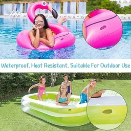 SNNP Mart Repair Patch for Inflatable Products, Puncture Repair of PVC, Vinyl Product Plastic Repair Patch Suitable to Swimming Pool, Ring, Float, Mattress Toy. image 3