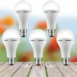 clairbell Emergency 15W Inverter LED Bulb with 1200mAh Rechargeable Battery Pack of 5 P306 4 hrs Bulb Emergency Light-picture-21