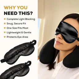 simestich Satin Silk Eye Mask – Ultra Smooth Sleep Mask image 4